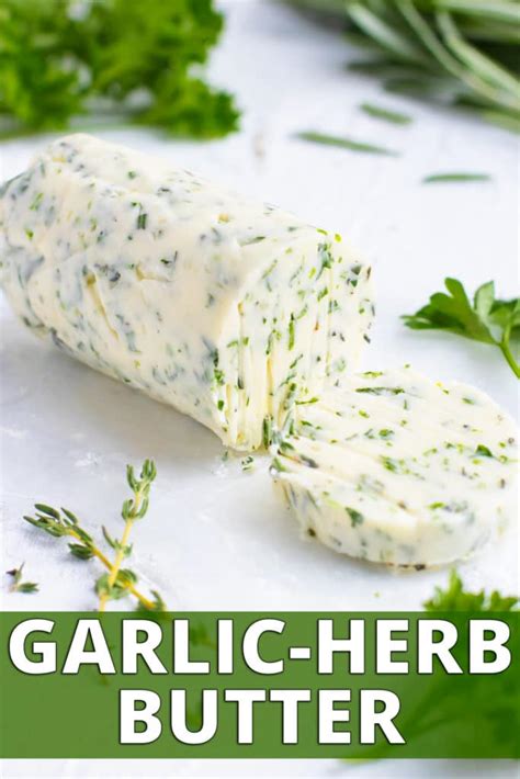 Homemade Garlic Herb Butter Recipe Evolving Table