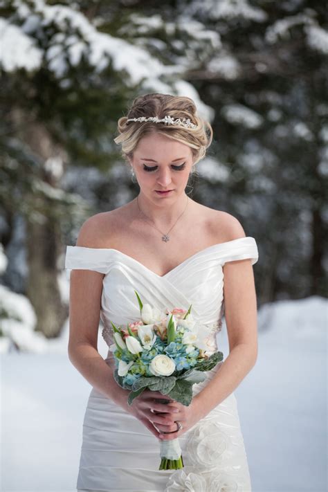 A regular single or double strand necklace can frame out your entire bridal look with simplicity. Top 13 Winter Wedding Dress Styles