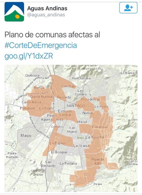Corte De Agua En Comunas De La Regi N Metropolitana Fmdos