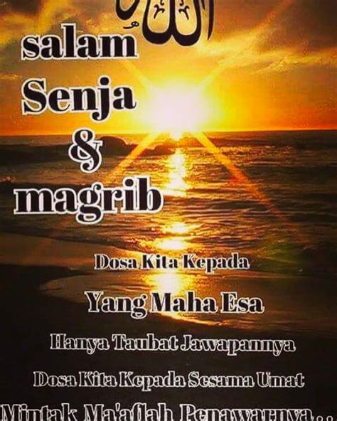 Perkataan maghrib ialah istilah bahasa arab bagi matahari senja; Maghrib #maghrib #senja #doa #wira... - Sport Rim and Tyre ...