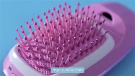 High Quality Scalp Head Hairbrush Mini Electric Ionic Hair Straightener