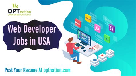 Web Developer Jobs In Usa Web Development Development Job