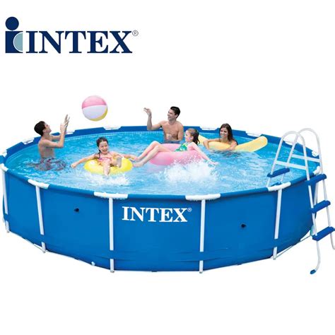 Genuine Intex Rack Foldable Mobile Home Swimming Pools For Adults