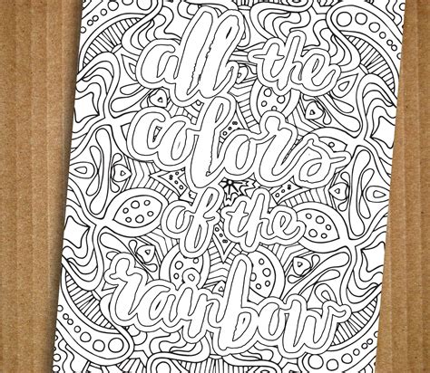 Color Your World Pages 5 Sarah Renae Clark Coloring Book Artist And