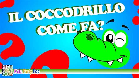 Su testo di oscar avogadro e musica di pino massara, il brano fu interpretato da carlo andrea masciadri (8 anni e mezzo, di legnano, milano) e gabriele patriarca (5 anni, di roma). Benedetta - Il coccodrillo come fa? | Canzoni per Bambini ...