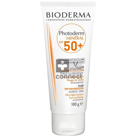 Bioderma Photoderm Mineral Peau Intolérante Spf50 Crème 100 Ml