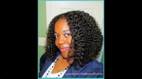 Untwist hair, dividing strand into 2 loose curls. Puff to Dry Twist Out (Natural Hair) - YouTube
