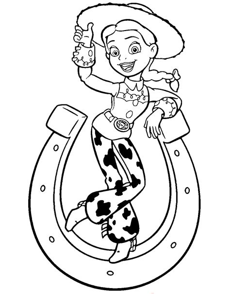 Cute Jessie Coloring Page Free Printable Coloring Pages For Kids
