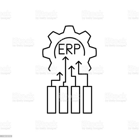 Erp System Icon Stock Illustration Download Image Now Enterprise