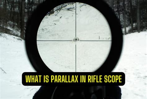 What Is Parallax On A Rifle Scope Accurateordnance
