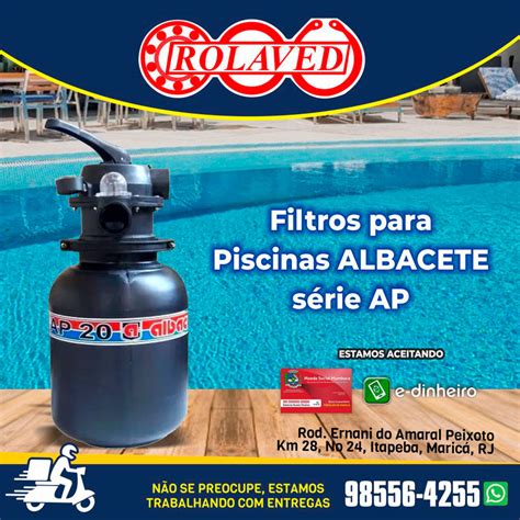 filtros para piscinas albacete série ap a rolaved rolamentos e vedações é uma em presa