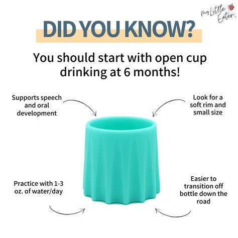 Open Cup Drinking 101 How To Teach Open Cup Drinking To Your Baby My