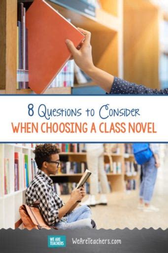 Choosing A Class Novel 8 Questions To Consider Weareteachers