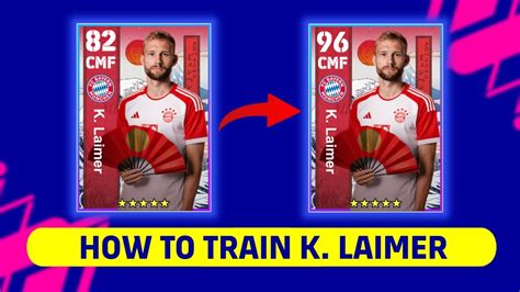 How To Train K Laimer In EFootball 2023 CHECK PINNED COMMENT YouTube