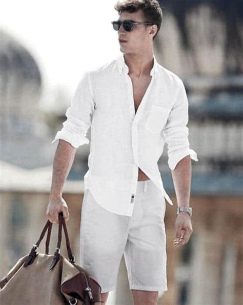 40 All White Outfits For Men Cool Clean Stylish Looks
