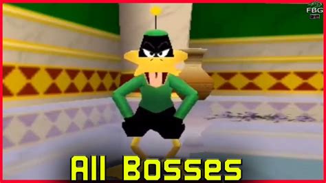 Duck Dodgers Starring Daffy Duck All Bosses YouTube