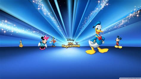 Disney Characters Blue For Ultra TV Disney Background HD Wallpaper Pxfuel