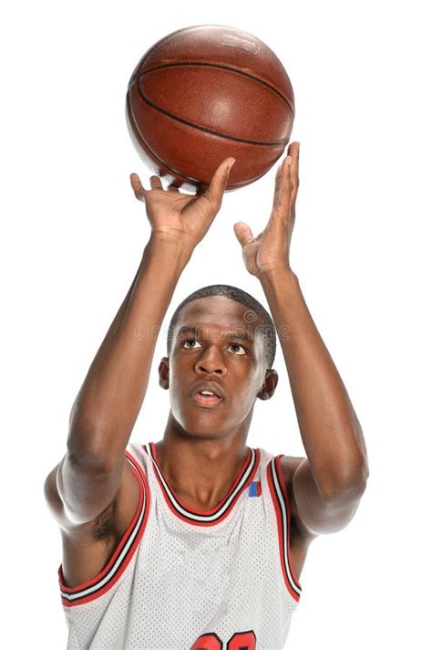 African American Basketball Player Royalty Free Stock Photo Image