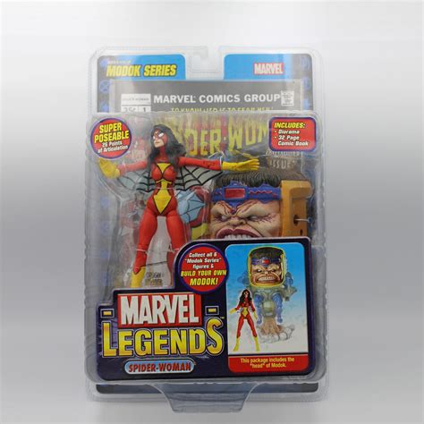 Marvel Legends Modok Series Spider Woman Needless Toys And Collectibles