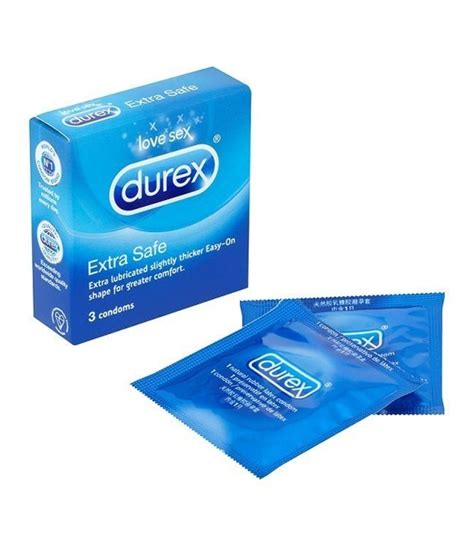 Durex condoms normally have a shelf life of 5 years. Durex Extra Safe Condoms, 3pcs Pack