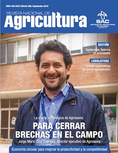 Revista Nacional De Agricultura Edición 996 Sac Sociedad De