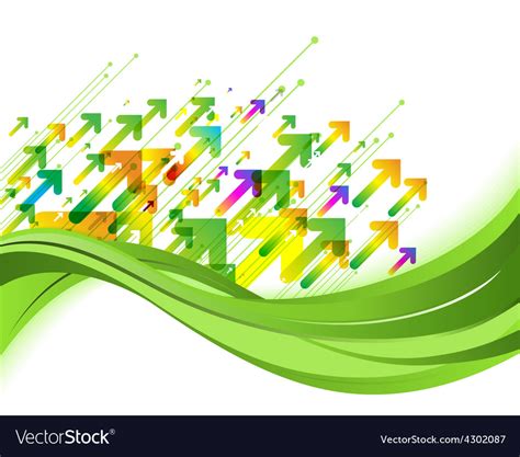 Green Nature Background Royalty Free Vector Image