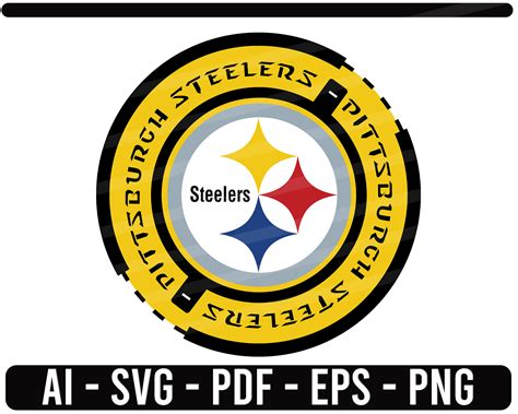 Ripped Pittsburgh Steelers Logo Svg Pittsburgh Steelers Logo Svg Images