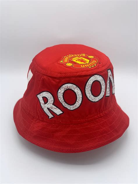 Custom Manchester United Rooney Bucket Hat Etsy