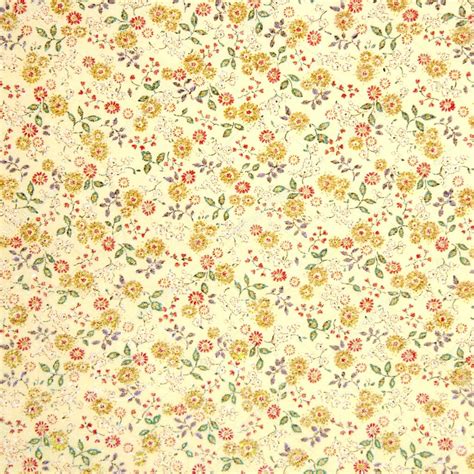 Vintage Flower Fabric Texture — Stock Photo © Kues 67605339