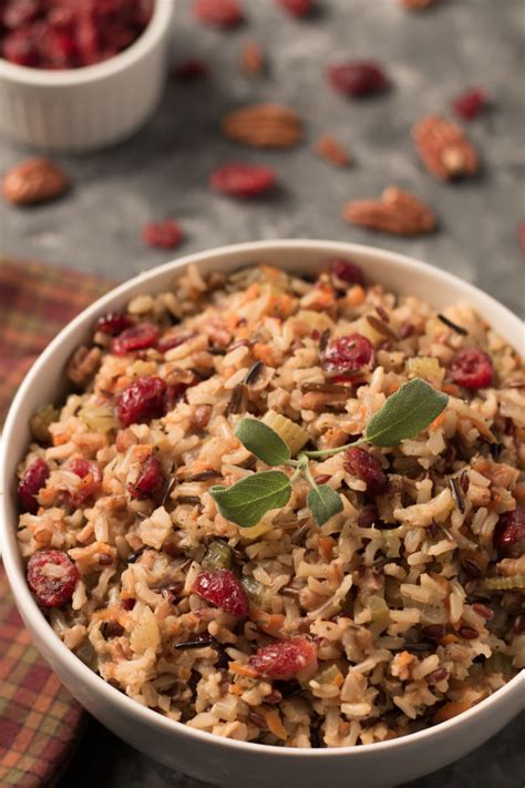 Holiday Wild Rice Pilaf With Cranberries And Pecans A Plantiful Path