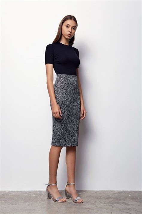 Sale Clothing Women Midi Skirt Pencil Skirt Bodycon Skirt High