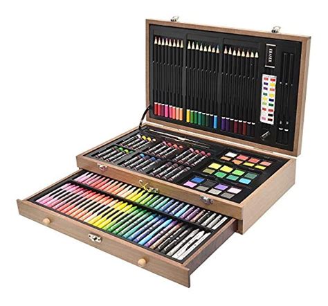 Kit De Dibujo Con Lápices De Colores 145 Piezas Envío Gratis