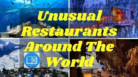 amazing and mind blowing top 35 restaurants around the world most unusual restaurants youtube