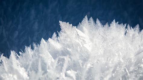 Ice Crystals Chromebook Wallpaper