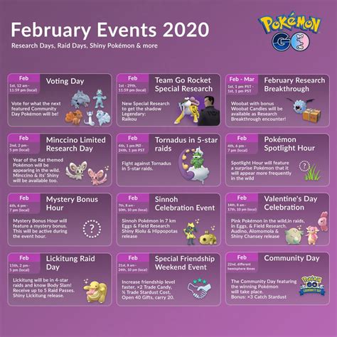 February 2020 Pokémon Go Events Pokémon Go Hub