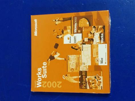 Microsoft Works Suite 2002 Software Disc Ebay
