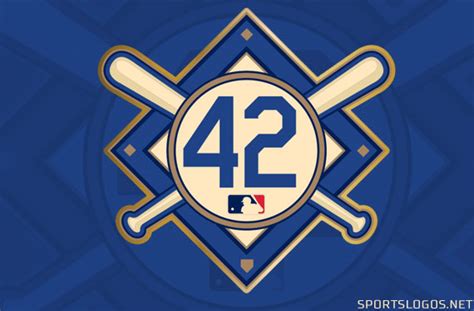 2018 Mlb Jackie Robinson Day Logo Chris Creamers Sportslogosnet News And Blog New Logos