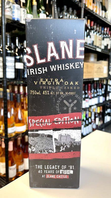 slane irish whiskey special edition 750ml divino