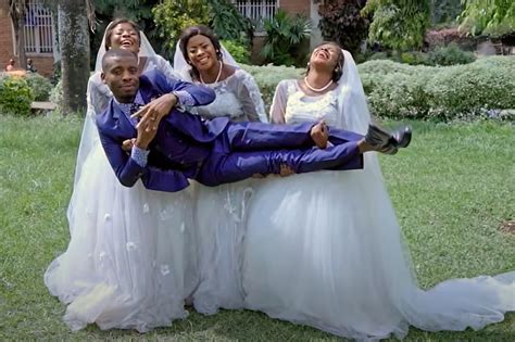 Man Marries Triplets On Same Day After They Propose To Him
