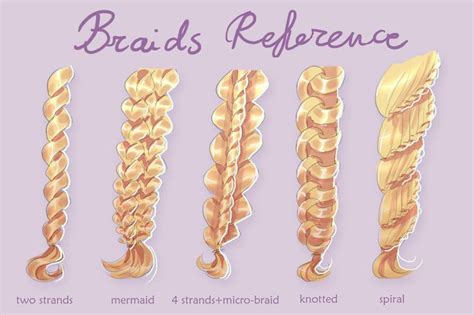 Braids Reference Sheet 2