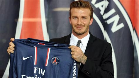 David Beckham Inducted Into Paris Saint Germain Hall Of Fame Despite