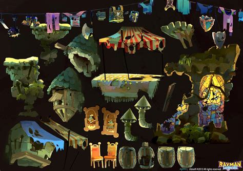 Rayman Legends Concept Art By Aymeric Kevin Concept Art World
