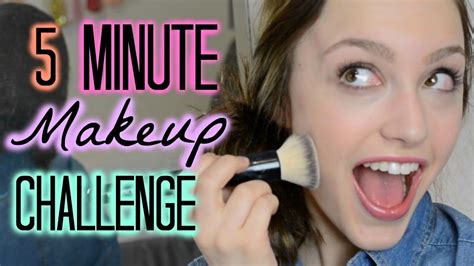 5 Minute Makeup Challenge Youtube