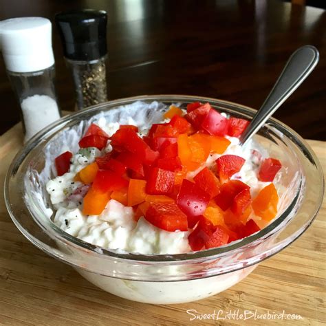 Best Cottage Cheese Salad The Vibrant Cottage