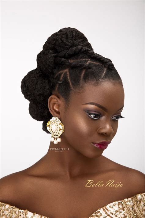 This natural hairstyle looks wonderful on any wedding anywhere at any time if especially pulled for matron, bridesmaid or any woman in the audience that loves to grow her natural hair long and finds no interest with other hairstyles but only natural hair. Wedding Hairstyles for Black Women, african american ...