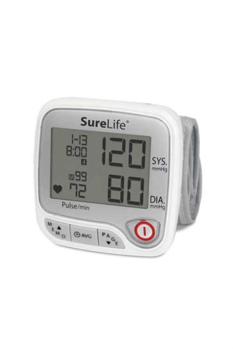 Surelife Premium Wrist Blood Pressure Monitor Talking Diabetic Plaza