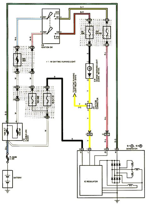 4 Pin Gm Alternator Wiring Diagram