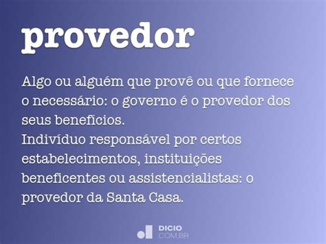 Provedor Dicio Dicionário Online de Português