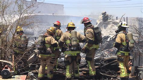 Tfd Extinguishes Materials Fire
