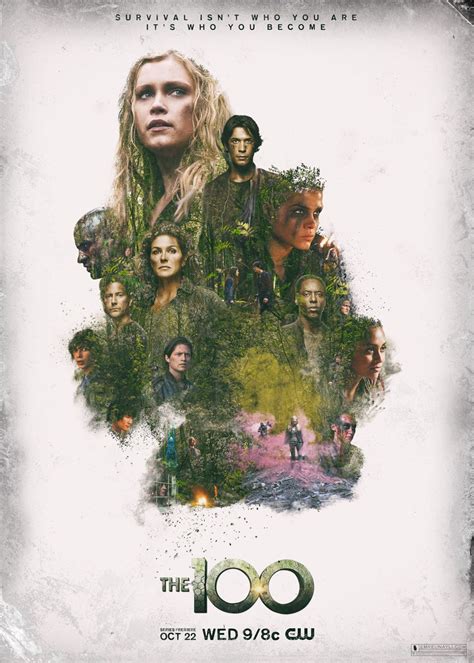 The 100 Posterspy The 100 Poster The 100 Characters The 100
